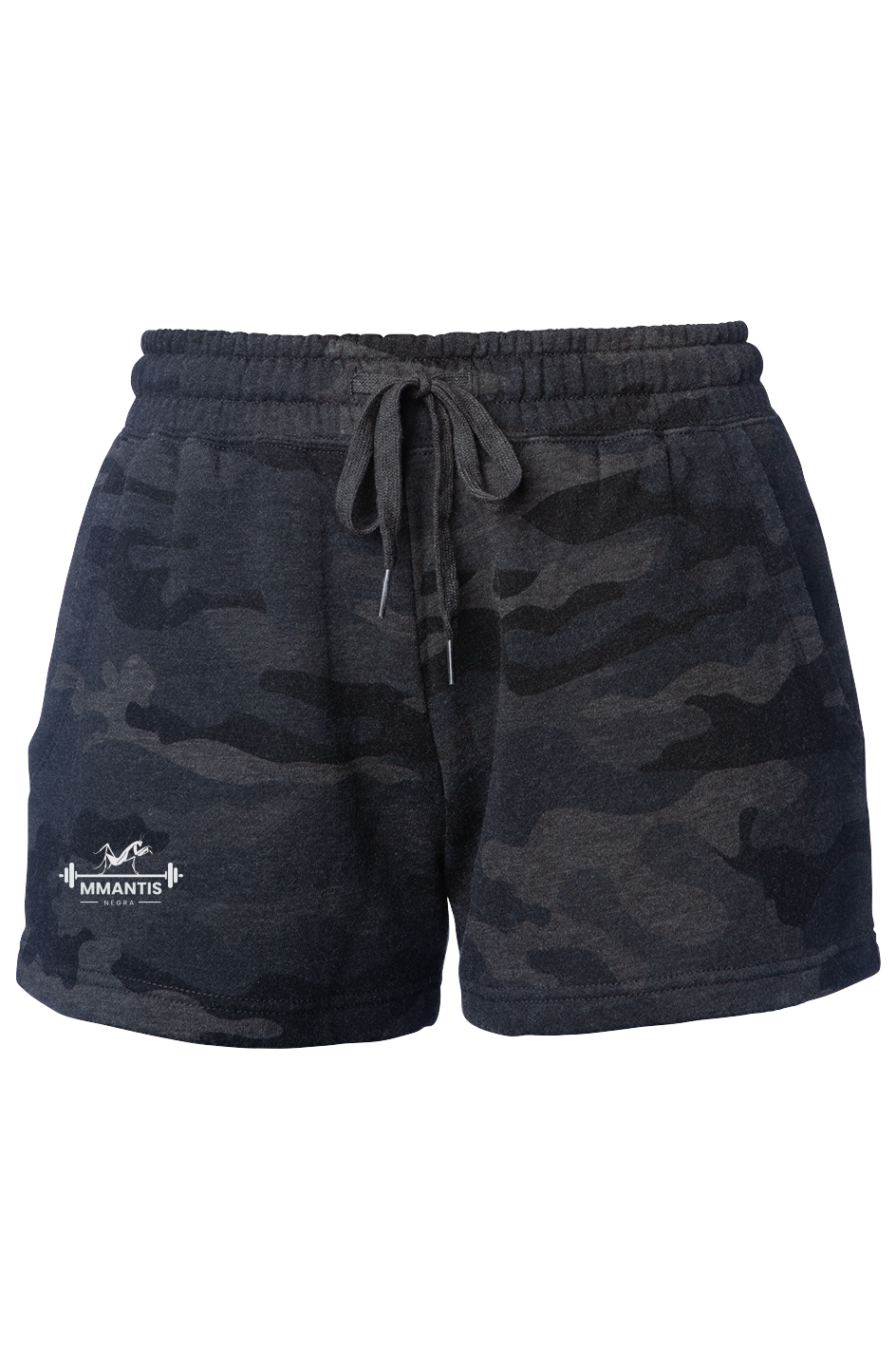 Black Camo Heather Shorts