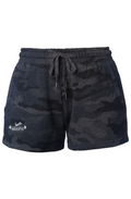Black Camo Heather Shorts