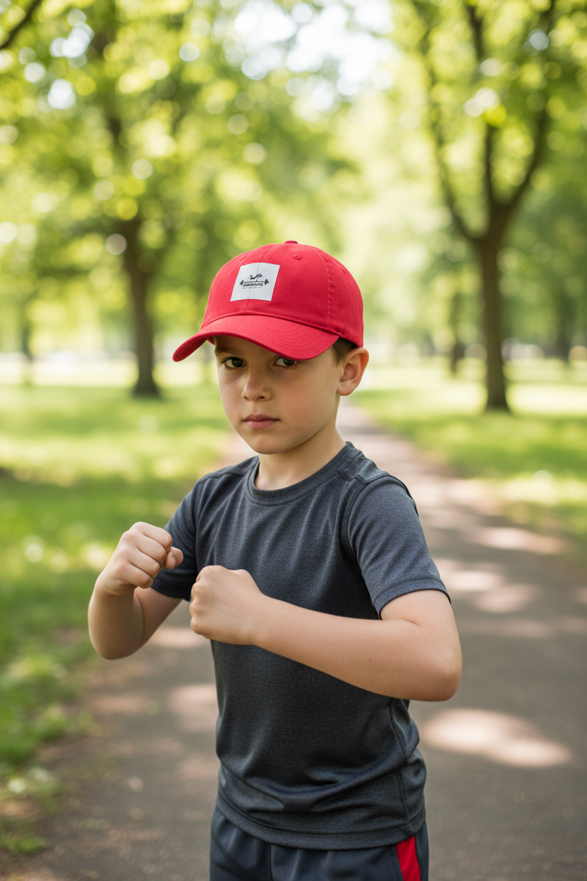 Youth Cap True Red