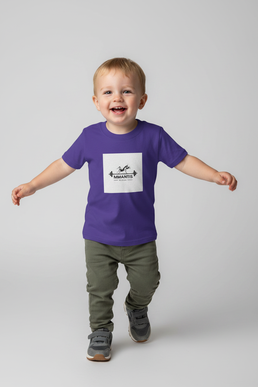 Toddler Tee Purple Model