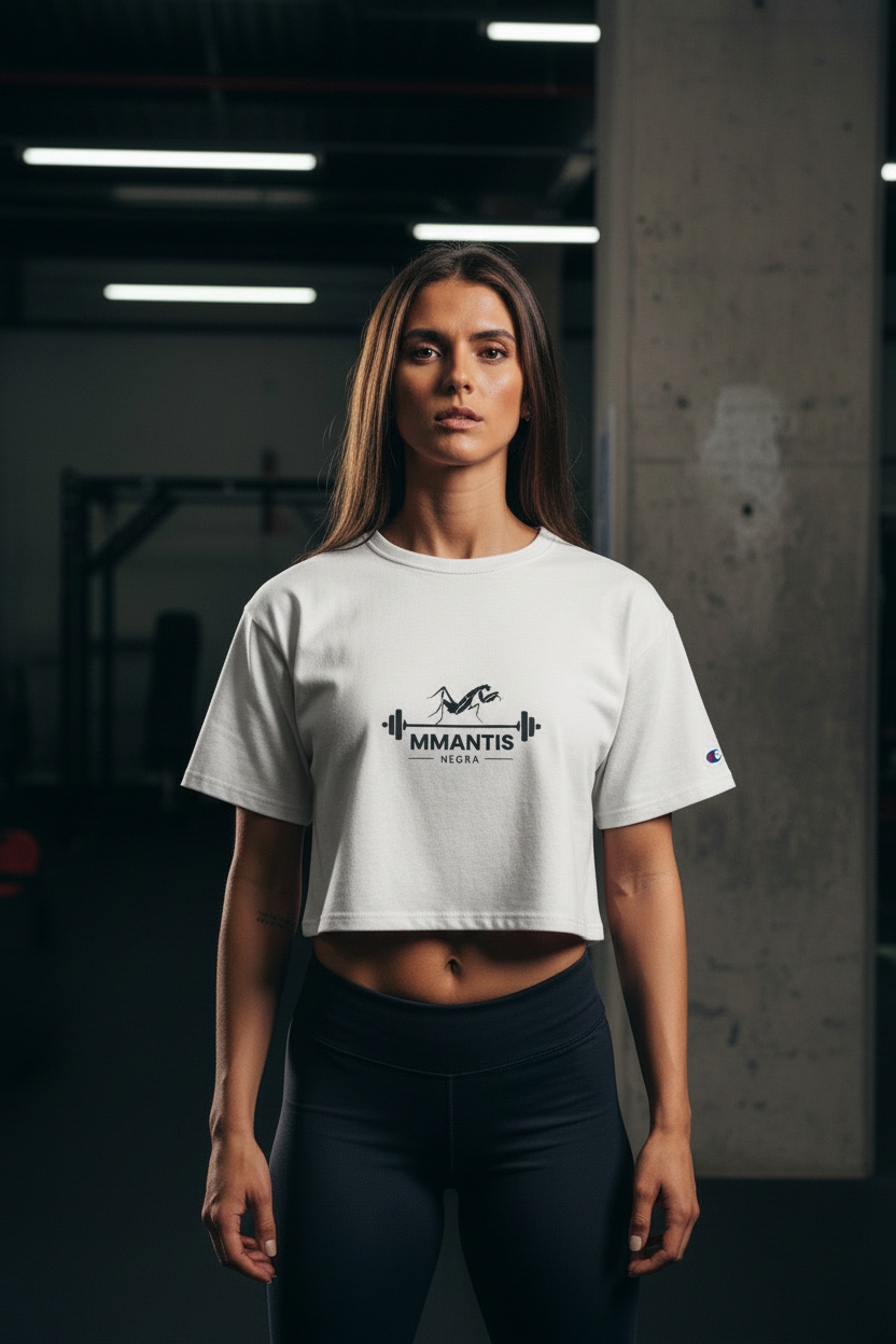 Women's Cropped Crewneck T-Shirt